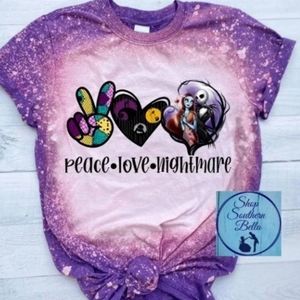 Nightmare Before Christmas Bleach Shirt